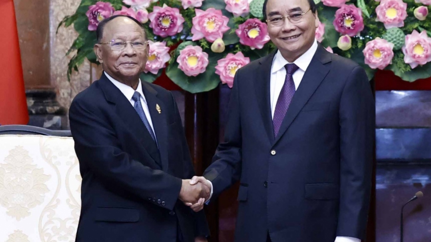 Vietnamese President optimistic on blossoming ties with Cambodia